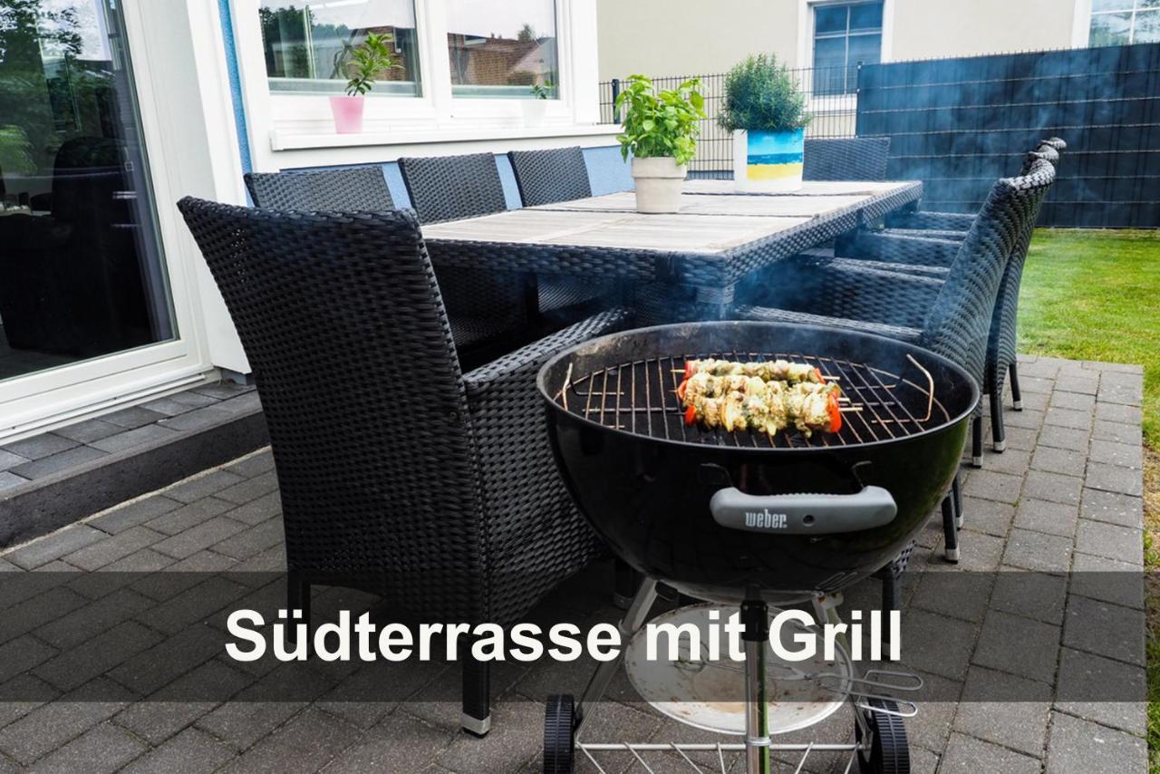 Ostseelagune Zingst, Exklusive Dhh, Strandnah, Sauna, Kamin, 3 Sz, 2 Baeder, Glasfaser, Haustierfrei, Garten Mit Suedterrasse, E-Ladesaeule, 2 Stellplaetze, Strandkorb, Fahrradschuppen, Waschmaschine, Trockner, Nichtraucher Exterior photo