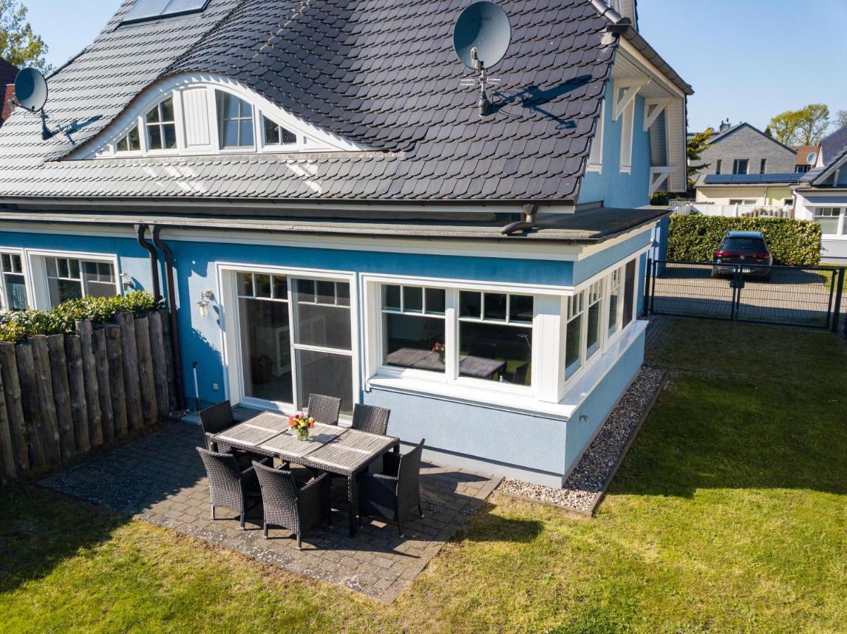 Ostseelagune Zingst, Exklusive Dhh, Strandnah, Sauna, Kamin, 3 Sz, 2 Baeder, Glasfaser, Haustierfrei, Garten Mit Suedterrasse, E-Ladesaeule, 2 Stellplaetze, Strandkorb, Fahrradschuppen, Waschmaschine, Trockner, Nichtraucher Exterior photo